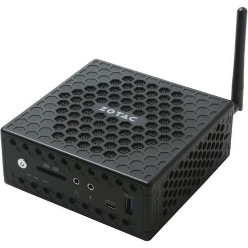 Zotac ZBOX nano C CI329 Desktop Computer - Intel Celeron N4100 - 4 GB - 64 GB SSD - Mini PC - Windows 10 Pro 64-bit - Intel UHD 600 (Fleet Network)