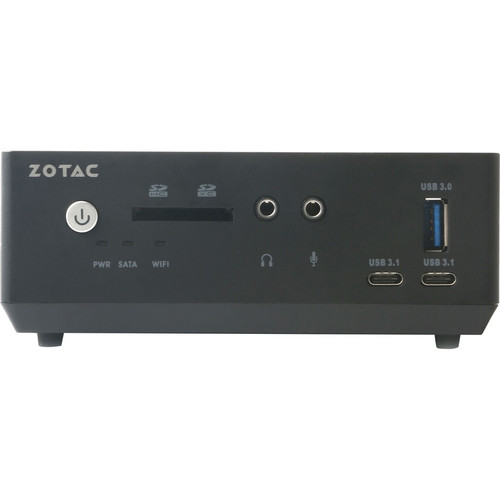 Zotac ZBOX nano M MI640 Desktop Computer - Intel Core i5 8th Gen i5-8250U - Mini PC - Intel UHD Graphics 620 (Fleet Network)