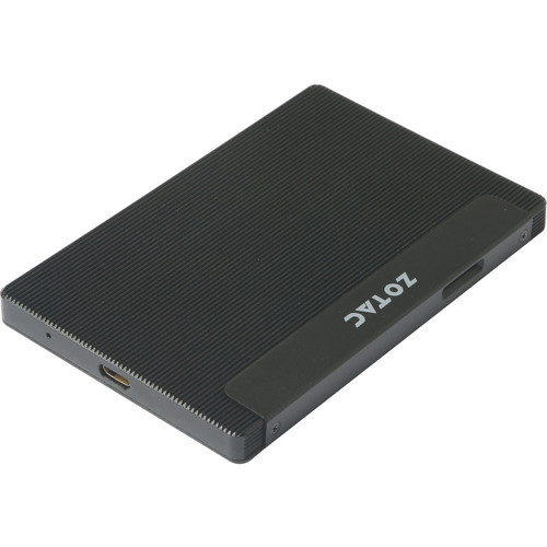 Zotac ZBOX pico P PI225 Desktop Computer - Intel N4000 - 4 GB - 32 GB Flash Memory Capacity - Mini PC - Windows 10 Home 64-bit - Intel (Fleet Network)