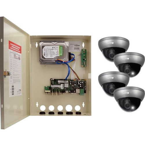 Speco ZIPTWP471 Video Surveillance System - 1 TB HDD - Digital Video Recorder, Camera - 1080 Camera Resolution - HDMI (Fleet Network)