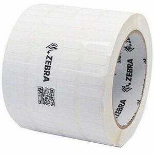 Zebra Z-Supreme 2100T Multipurpose Label - x 3/8" (9.53 mm) Width x 3/8" (9.53 mm) Length - Roll - Permanent Acrylic Adhesive - - - - (Fleet Network)