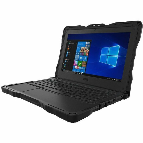 Gumdrop DropTech Dell 3120 Latitude (Clamshell) - Black - For Dell Chromebook - Black - Bump Resistant, Drop Resistant, Shock Scratch (Fleet Network)