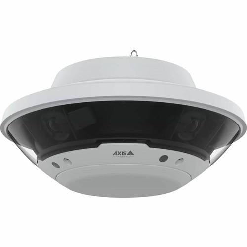AXIS Q6300-E 5 Megapixel Indoor/Outdoor Network Camera - Color - Dome - White  - Infrared - H.264B (MPEG-4 Part 10/AVC), H.264M Part - (Fleet Network)