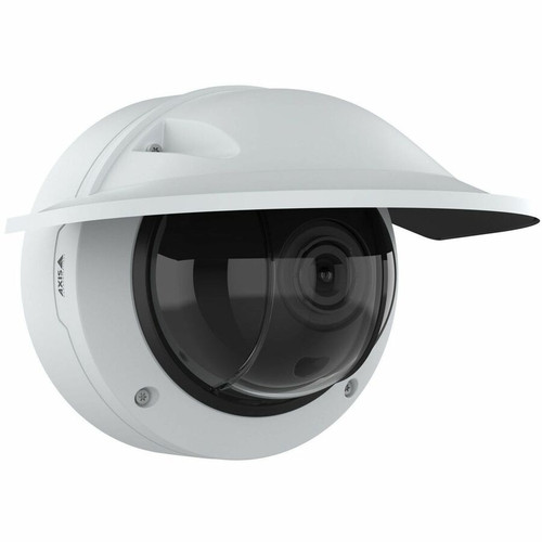 AXIS Q3548-LVE 8 Megapixel Outdoor 4K Network Camera - Color - Dome - White  - Infrared Night Vision - H.264B (MPEG-4 Part 10/AVC), - (Fleet Network)