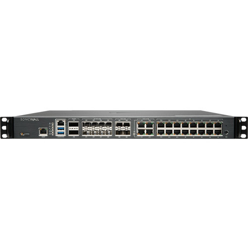 SonicWall NSsp 13700 Network Security/Firewall Appliance - 20 Port - 10/100/1000Base-T, 10GBase-T, 40GBase-X, 100GBase-X - 100 Gigabit (Fleet Network)