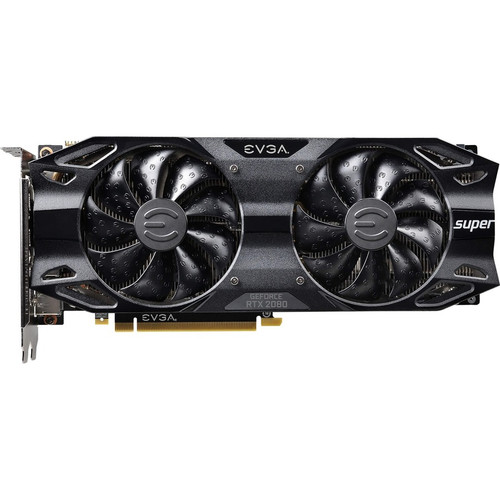 EVGA NVIDIA GeForce RTX 2080 SUPER 8 GB GDDR6 High End Ray Tracing Graphics Card Express Graphic Boost Clock Width Bit Bus GHz PCI X 08G-P4-2083-KR