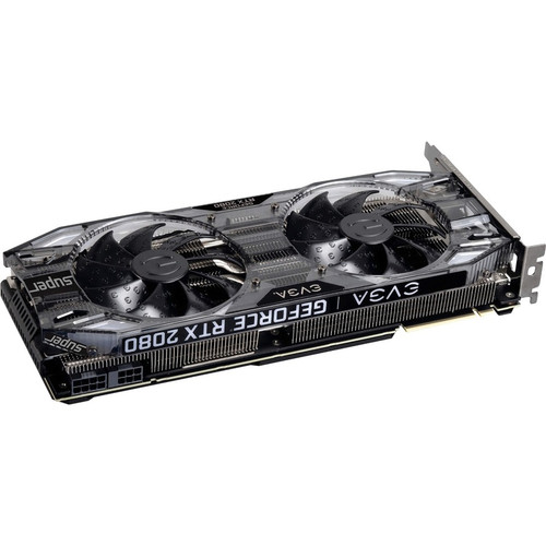 EVGA NVIDIA GeForce RTX 2080 SUPER 8 GB GDDR6 High Clock Ray Tracing Graphics Card Express Graphic Boost Width Bit Bus GHz PCI X 08G-P4-3182-KR
