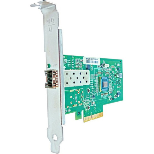 Axiom PCIe x4 1Gbs Single Port Fiber Network Adapter for Dell - PCI Express 2.1 x4 - 1 Port(s) - Optical Fiber (Fleet Network)