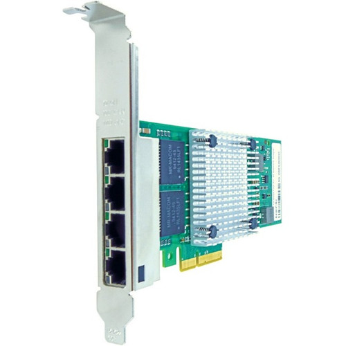 Axiom PCIe x4 1Gbs Quad Port Copper Network Adapter for Intel - PCI Express x4 - 4 Port(s) - 4 - Twisted Pair (Fleet Network)