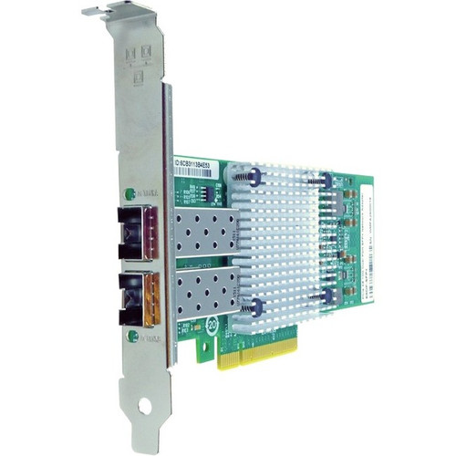 Axiom PCIe x8 10Gbs Dual Port Fiber Network Adapter for HP - PCI Express 2.0 x8 - 2 Port(s) - Optical Fiber (Fleet Network)