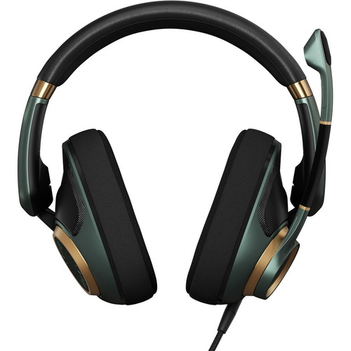EPOS H6PRO Gaming Headset - Stereo - Wired - On-ear - Binaural - Circumaural - Green (Fleet Network)