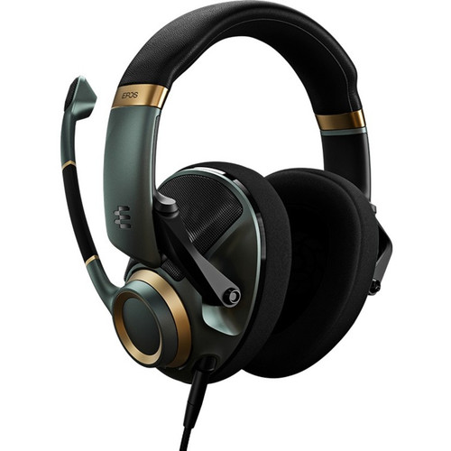 EPOS H6PRO Gaming Headset - Stereo - Wired - On-ear - Binaural - Circumaural - Green (1000970)