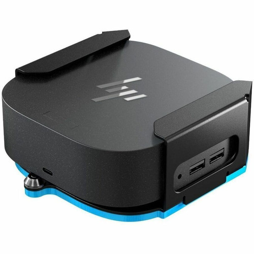 Rack Solutions Wall Mount For Docking Station In Black Steel With Compact Durable Construction And Integrated Cable Routing 104-8951