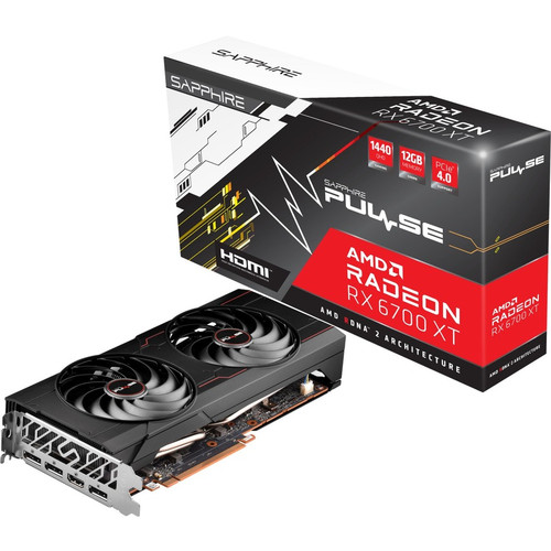 Sapphire AMD Radeon RX 6700 XT Graphic Card - 12 GB GDDR6 - 7680 x 4320 - 2.43 GHz Game Clock - 2.62 GHz Boost Clock - 192 bit Bus - - (Fleet Network)