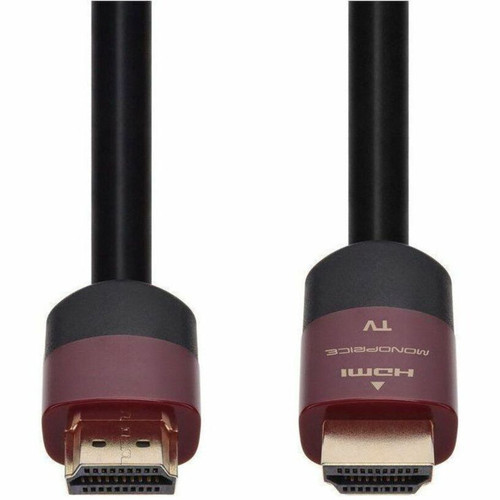 Monoprice HDMI Data Transfer Cable - 75 ft (22.86 m) HDMI Data Transfer Cable - First End: 1 x HDMI Digital Audio/Video - 10.2 Gbit/s (12739)