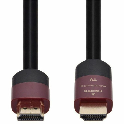 Monoprice HDMI Data Transfer Cable - 100 ft (30.48 m) HDMI Data Transfer Cable - First End: 1 x HDMI Digital Audio/Video - 10.2 Gbit/s (12740)