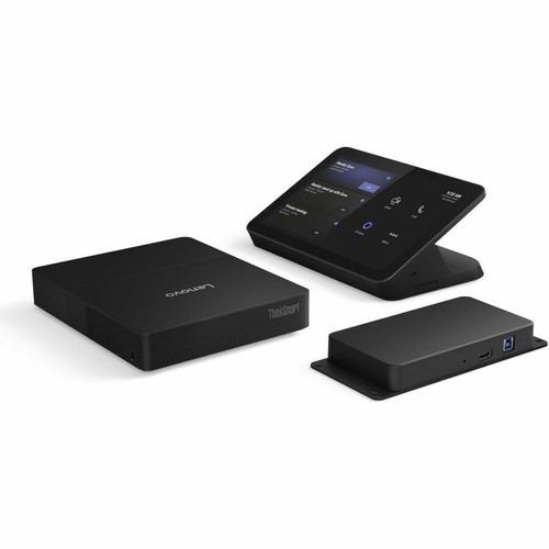 Lenovo 12WN000HUS ThinkSmart Core Gen 2 Video Conference System - 4K 30fps Live Video - 180° FOV - 3 Cameras - Windows 11 IoT - Microsoft Teams