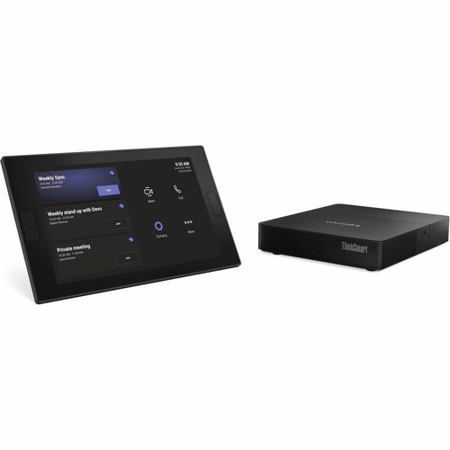 Lenovo 12WN000HUS ThinkSmart Core Gen 2 Video Conference System - 4K 30fps Live Video - 180° FOV - 3 Cameras - Windows 11 IoT - Microsoft Teams