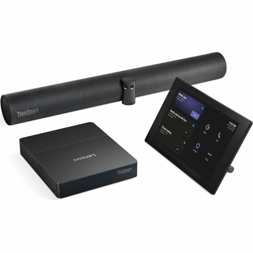 Lenovo 12WN000HUS ThinkSmart Core Gen 2 Video Conference System - 4K 30fps Live Video - 180° FOV - 3 Cameras - Windows 11 IoT - Microsoft Teams