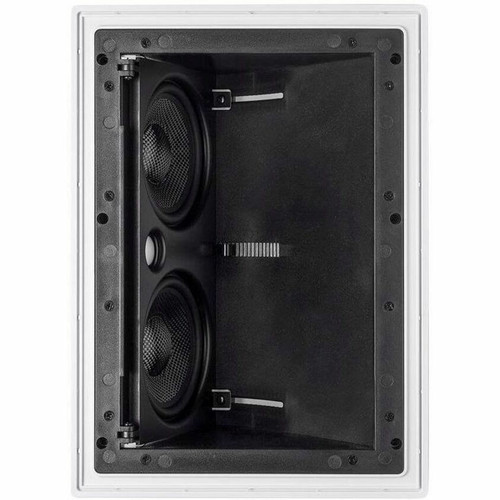 Monoprice Alpha 13687 2-way Ceiling Mountable, In-wall 2.1 Speaker - 50 W RMS - 100 W (PMPO) - 5.25" (133.35 mm) Carbon Fiber Woofer, (13687)