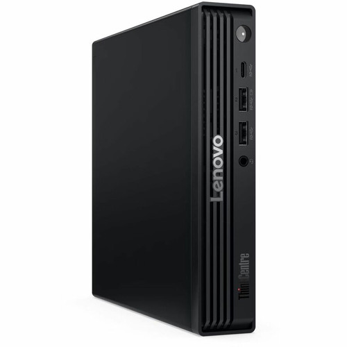 Lenovo ThinkCentre M70q Gen 6 13A40025US Desktop Computer - Intel Core Ultra 5 235T - 8 GB - 256 GB SSD - Tiny - Black - Intel Q870 - (Fleet Network)