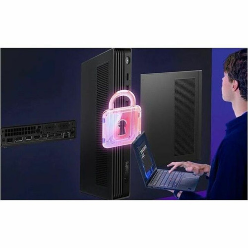Lenovo ThinkCentre Gen 6 Tiny Desktop Intel Core Ultra 9 285 16 GB 1 TB NVMe SSD Compact Performance Computer Express Black PCI 13AC0025US