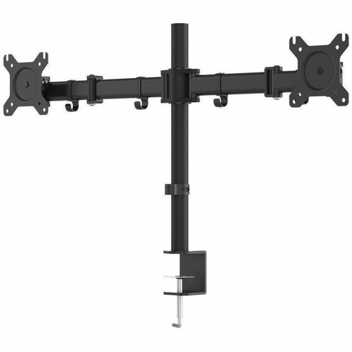 Monoprice 16246 Desk Mount for Monitor, Display - Landscape/Portrait - 2 Display(s) Supported - 13" to 27" Screen Support - 35.20 lb - (Fleet Network)