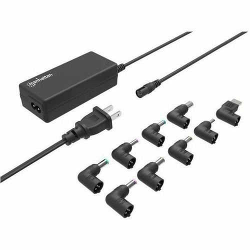 Manhattan Universal 180979 65W AC Adapter - 65 W - United States, Europe, United Kingdom - 4.9 ft (1.50 m) Cable - 120 V AC, 230 V AC (Fleet Network)