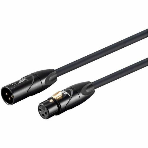 Monoprice Stage Right XLR Audio Cable - 3 ft (0.91 m) XLR Audio Cable for Microphone - First End: 1 x XLR - Male - Second End: 1 x XLR (Fleet Network)