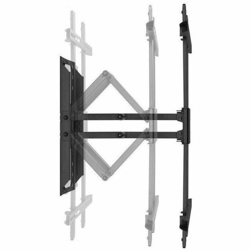 Monoprice Mounting Bracket for Display, TV - Black - Horizontal - 40" to 90" Screen Support - 132 lb (59874.19 g) Load Capacity - 600 (Fleet Network)