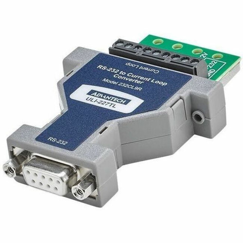 B+B SmartWorx 9-Pin RS-232 to Current Loop Converter - 1 x 9-pin DB-9 RS-232 Serial - Female - 1 x Terminal Block (Fleet Network)