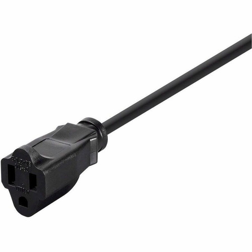 Monoprice 24200 Power Extension Cord - 20 ft (6. 10 m) - 16 Gauge - 125V/13A - NEMA 5-15P to 5-15R - Black