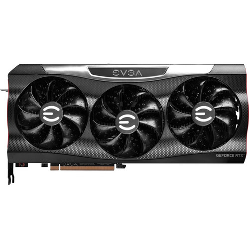 EVGA NVIDIA GeForce RTX 3090 Graphic Card 24 GB 1.80 GHz Boost Clock 384 Bit Bus Width PCI Express 4.0 DisplayPort 24G-P5-3987-KR