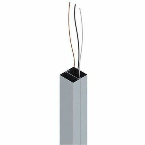 Wiremold 25DTP Series Steel Tele-Power Pole (Designer Gray) - Pole - Designer Gray - Steel (25DTP-E10-DG)
