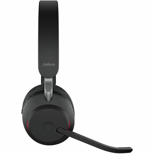 Jabra Evolve2 65 Headset - Microsoft Teams Certification - Stereo - Wireless - Bluetooth - 98.4 ft (30 m) - On-ear, Over-the-head - - (Fleet Network)