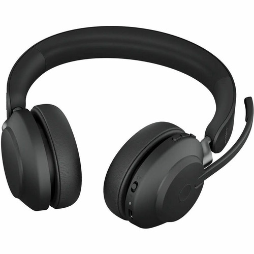 Jabra Evolve2 65 Headset - Microsoft Teams Certification - Stereo - Wireless - Bluetooth - 98.4 ft (30 m) - On-ear, Over-the-head - - (26599-889-899-01)