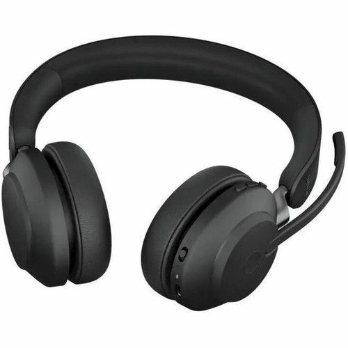 Jabra 26599-989-899-01 Evolve2 65 Wireless Stereo Headset - Bluetooth 5.0 - USB Type C - Microsoft Teams & Zoom Certified - 35-Hour Battery - Black