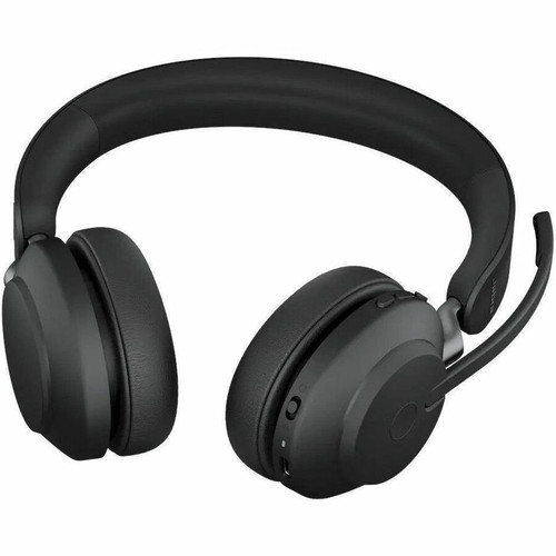 Jabra 26599-989-989-01 Evolve2 65 Wireless Stereo Headset - Bluetooth - Noise Cancelling - On-ear/Over-the-head - Black
