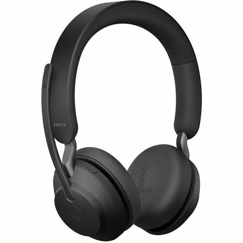 Jabra Evolve2 65 Headset - Microsoft Teams Certification - Stereo - Wireless - Bluetooth - 98.4 ft (30 m) - 20 Hz to 20 kHz - - - - - (Fleet Network)