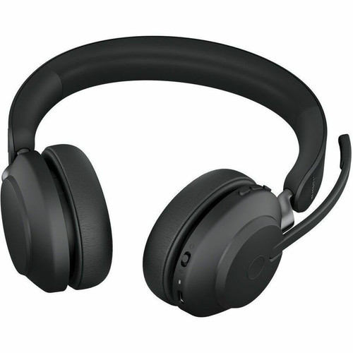 Jabra 26599-999-989-01 Evolve2 65 Wireless Stereo Headset - Bluetooth - Microsoft Teams & Zoom Certified - On-ear - Over-the-head - Black