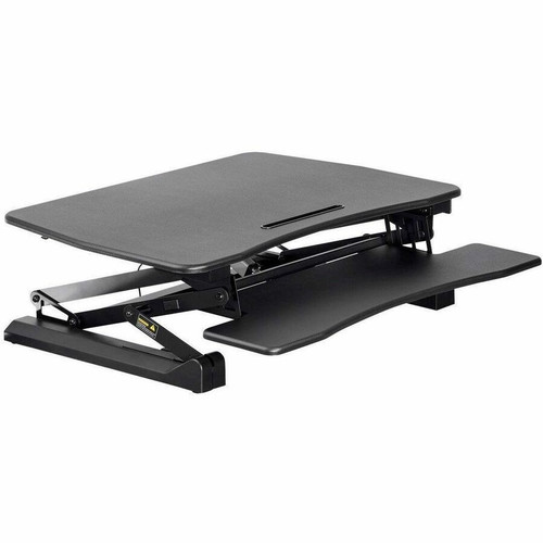 Workstream Electric Height Adjustable Sit-Stand Workstation Desk Converter, 36in - Height Adjustable - 35.4" (899.16 mm) Table Top x - (Fleet Network)