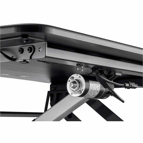 Workstream 27774 Electric Height-Adjustable Sit-Stand Desk Converter - 36in - 35. 4" Table Top - USB Charging - Ergonomic