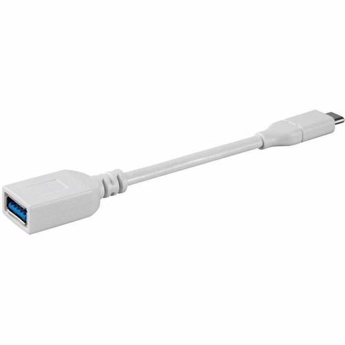 Monoprice Essentials Extension USB-C/USB-A Data Transfer Cable - 6" (152.40 mm) USB-C/USB-A Data Transfer Cable - First End: 1 x USB C (Fleet Network)