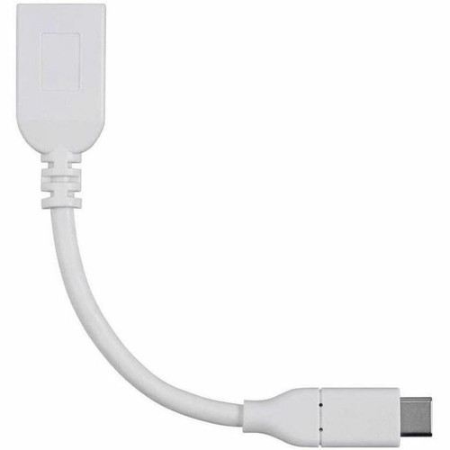 Monoprice Essentials Extension USB-C/USB-A Data Transfer Cable - 6" (152.40 mm) USB-C/USB-A Data Transfer Cable - First End: 1 x USB C (27935)