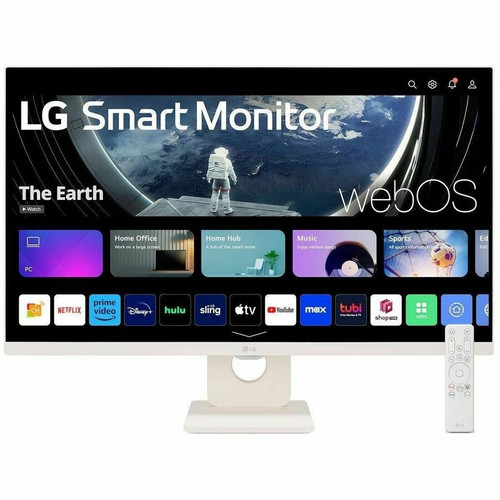 LG 27U511SA-W 27" Class Full HD Smart LCD Monitor - 16:9 - 27" Viewable - In-plane Switching (IPS) Technology - 1920 x 1080 - 16.7 - - (Fleet Network)
