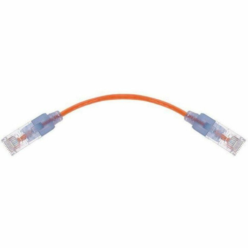 Monoprice SlimRun Patch UTP Category 6a Network Cable - 6" (152.40 mm) Category 6a Network Cable for Network Device - First End: 1 x - (29463)