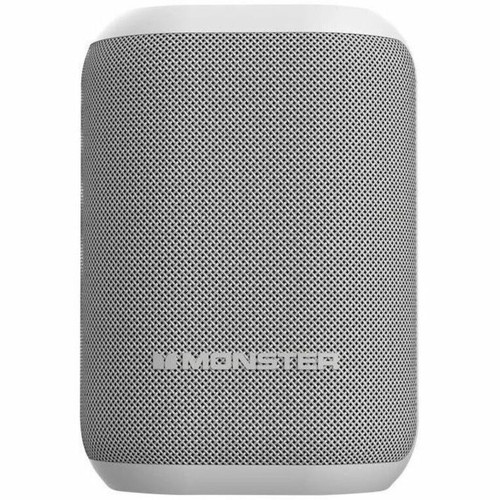 Monster DNA One Portable Bluetooth Speaker System - 10 W RMS - White - Battery Rechargeable (Fleet Network)