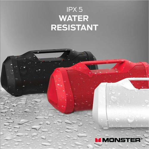 Monster Blaster 3.0 Portable Bluetooth Speaker System - 120 W RMS - Black - Near Field Communication - Battery Rechargeable - USB (2MNSK0928B0L2)