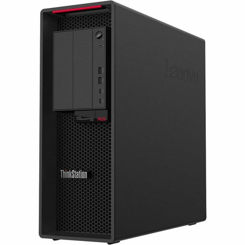 Lenovo ThinkStation P620 30E0018LUS Workstation - 1 x AMD Ryzen Threadripper PRO 5975WX - 32 GB - 1 TB SSD - Tower - Black - AMD WRX80 (Fleet Network)