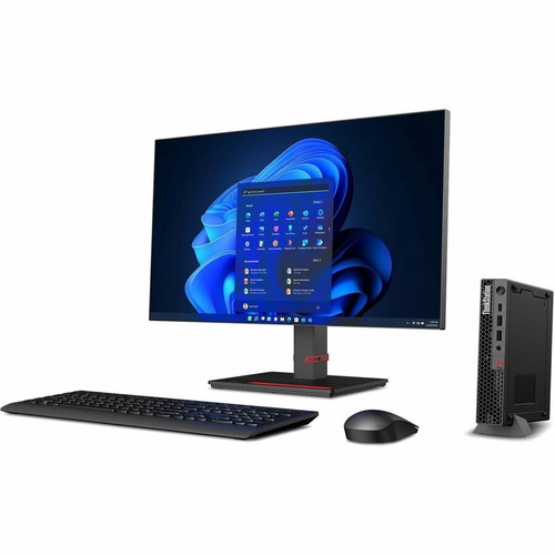 Lenovo ThinkStation Gen 2 Tiny Black Workstation With Intel Core Ultra 7 265 16 GB 512 SSD Chipset Chip X 30K50057US